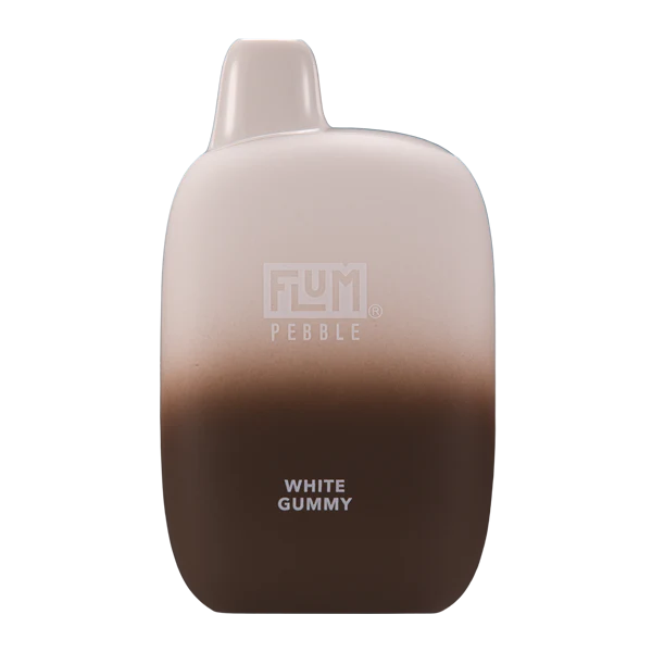 White_Gummy_892d4d70-0fd5-450c-81e0-32294576e348 White Gummy FLUM Pebble - Image 1